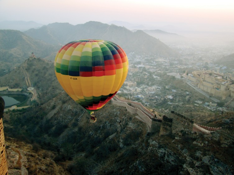 Ballooning over Jaipur, Rajasthan