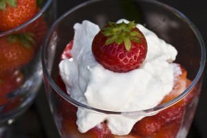 Strawberries and cream
