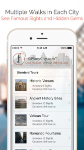 City Walks apps