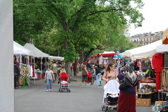 Flea market, Switzerland