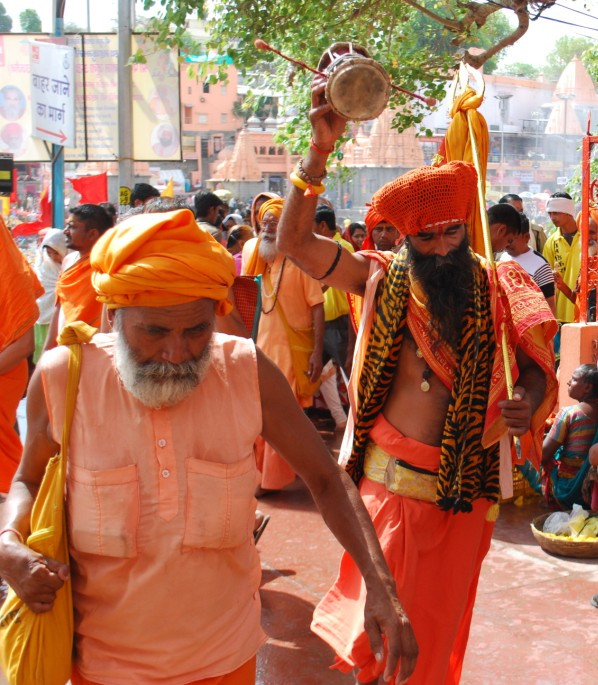 Sadhus in their own world