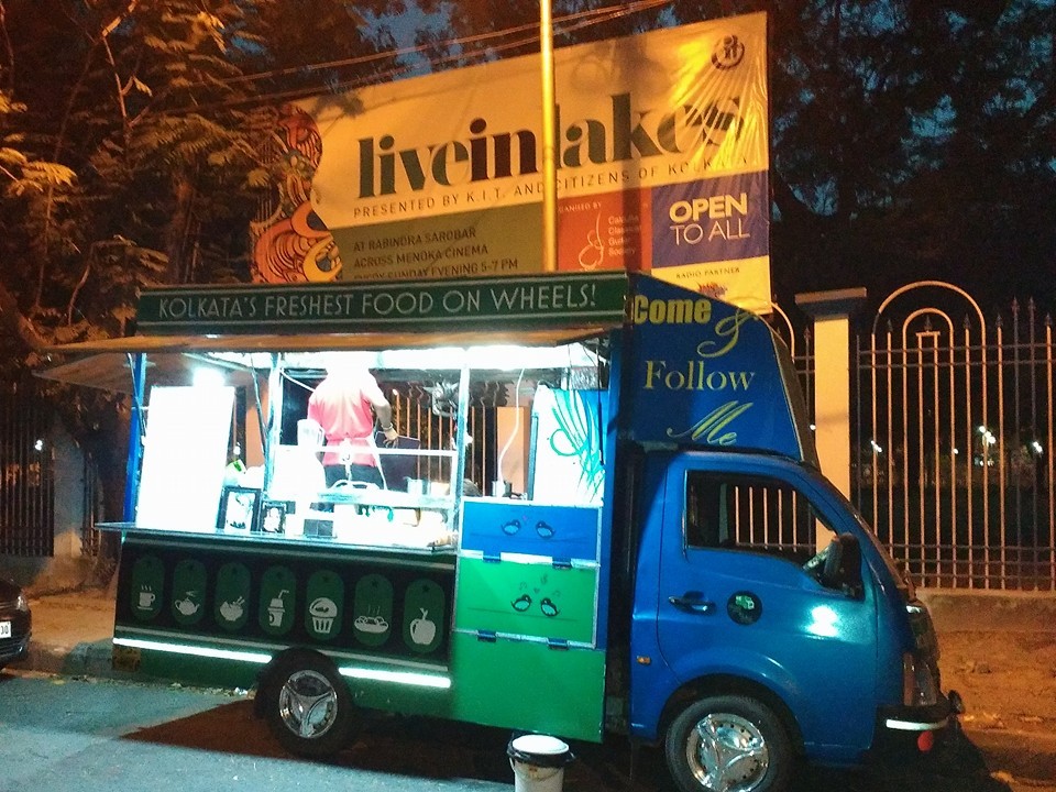 Image courtesy- Thank God It's Fresh Fb page. -Food trucks in Kolkata