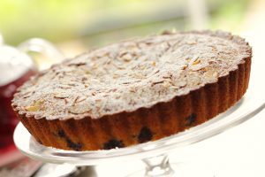 Blueberry recipes- Blueberry and almond tea cake