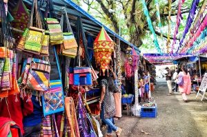 Street shopping in India- Cochin