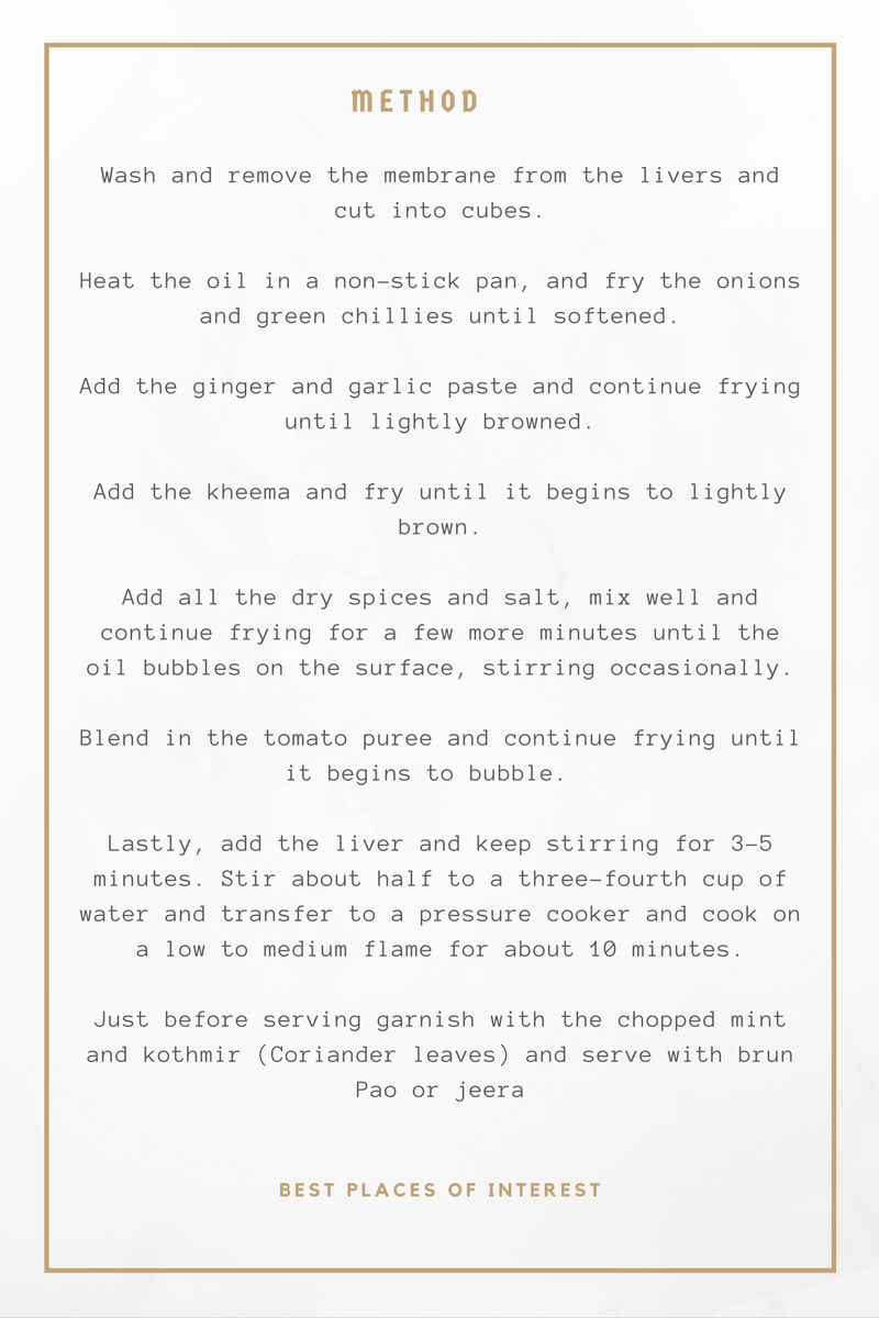 Method to prepare kheema khaleji Masala