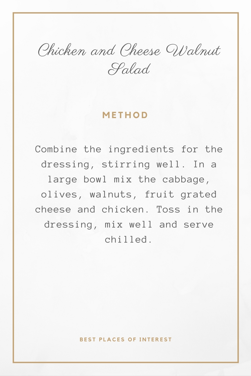 Method of Chicken and cheese -tarragon recipes