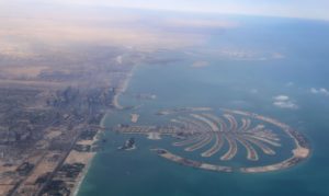 Dubai Palm islands from the air- Fun things to do in Dubai