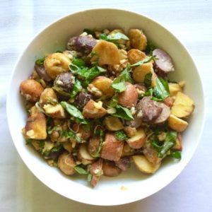 Baby potatoes salad with mustard-tarragon recipes
