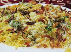 Vegetable Dum Biryani