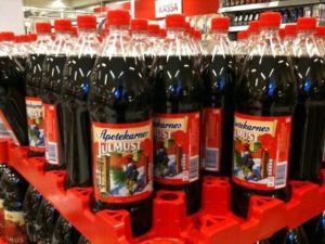 Julmust for Christmas dinner