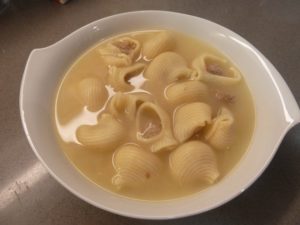 Sopa de galets for Christmas dinner