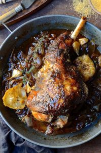 leg of lamb-roasting