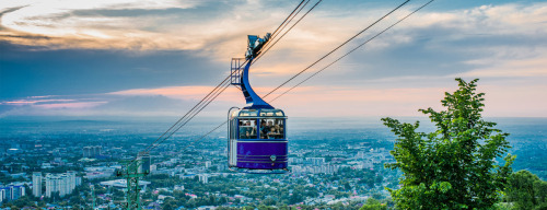 Kok Cable Car, Almaty, Kazakhstan
