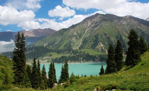 Almaty Lake, Almaty, Kazakhstan