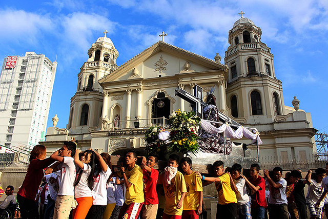 Quiapo Church, historical spot in Manila