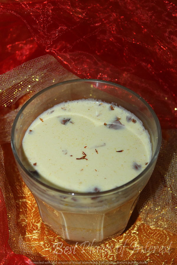 Thandai drink for Holi