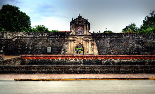 Fort Santiago historical spots in Manila