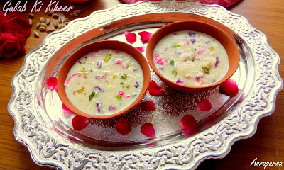 Gulab Kheer- Eid special recipes