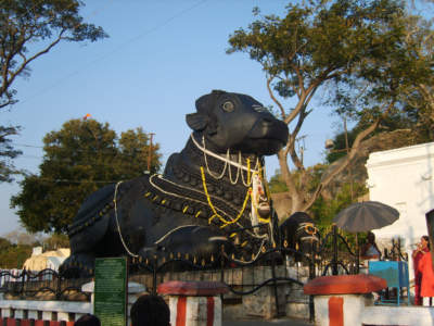 Nandi temple in Chamundi Hills