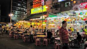 Street food in Malaysia