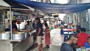 Street food in Malaysia