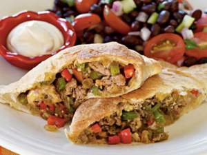 Tex Mex Calzone- Monsoon Special Snack-time recipes