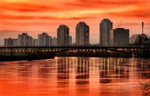 Zagreb skyline