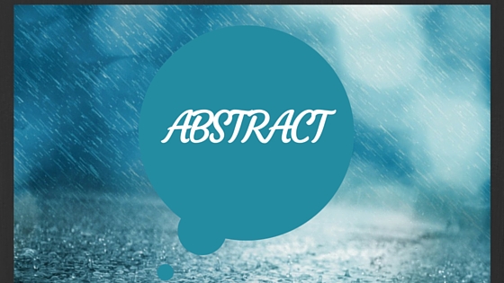 Abstract: Raindrops