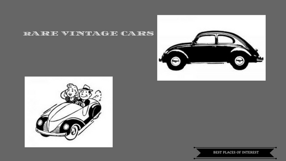 Rare vintage cars museum