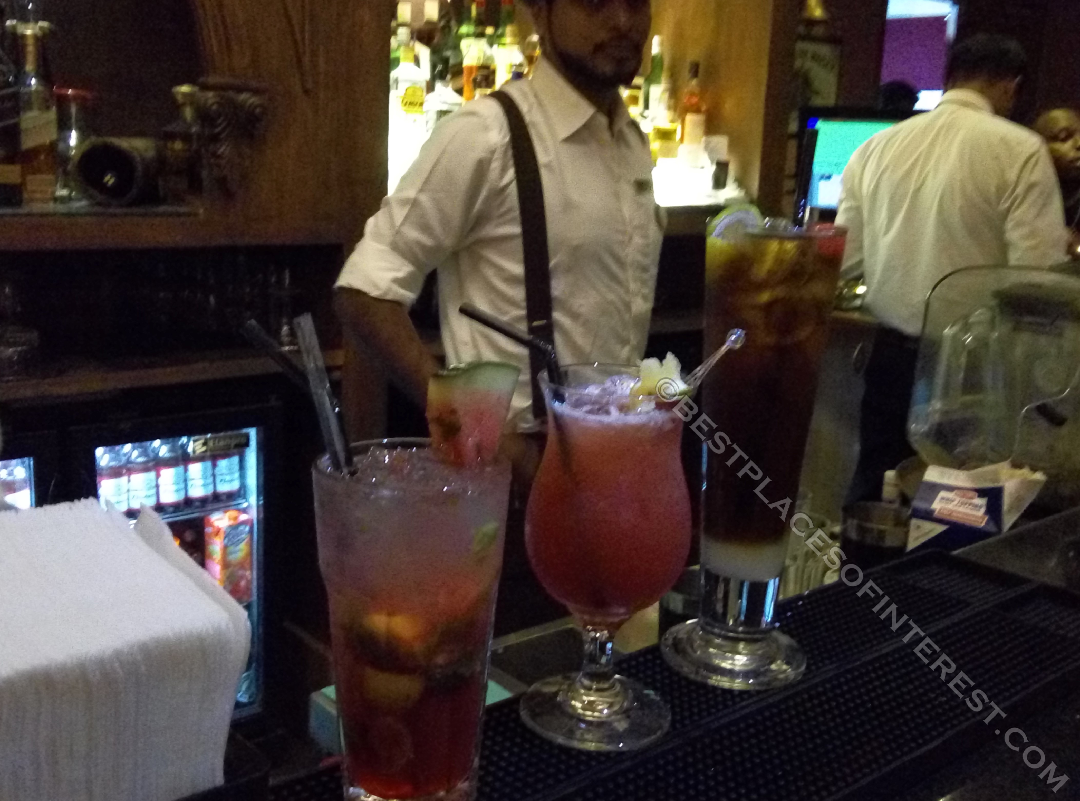 Mocktails at Cafe Mojo