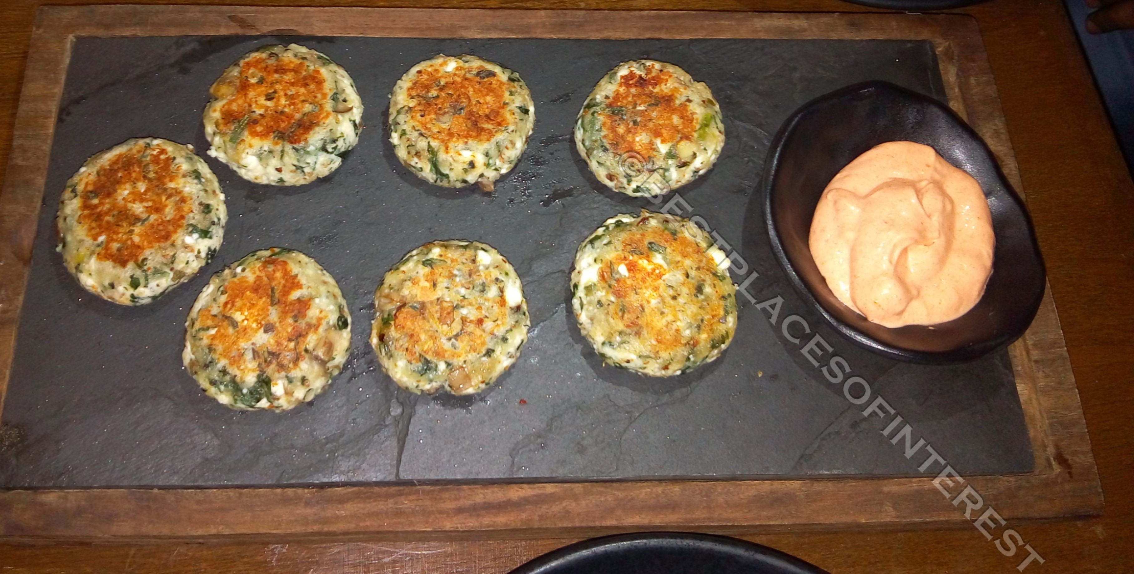 Mushroom patty at Cafe Mojo