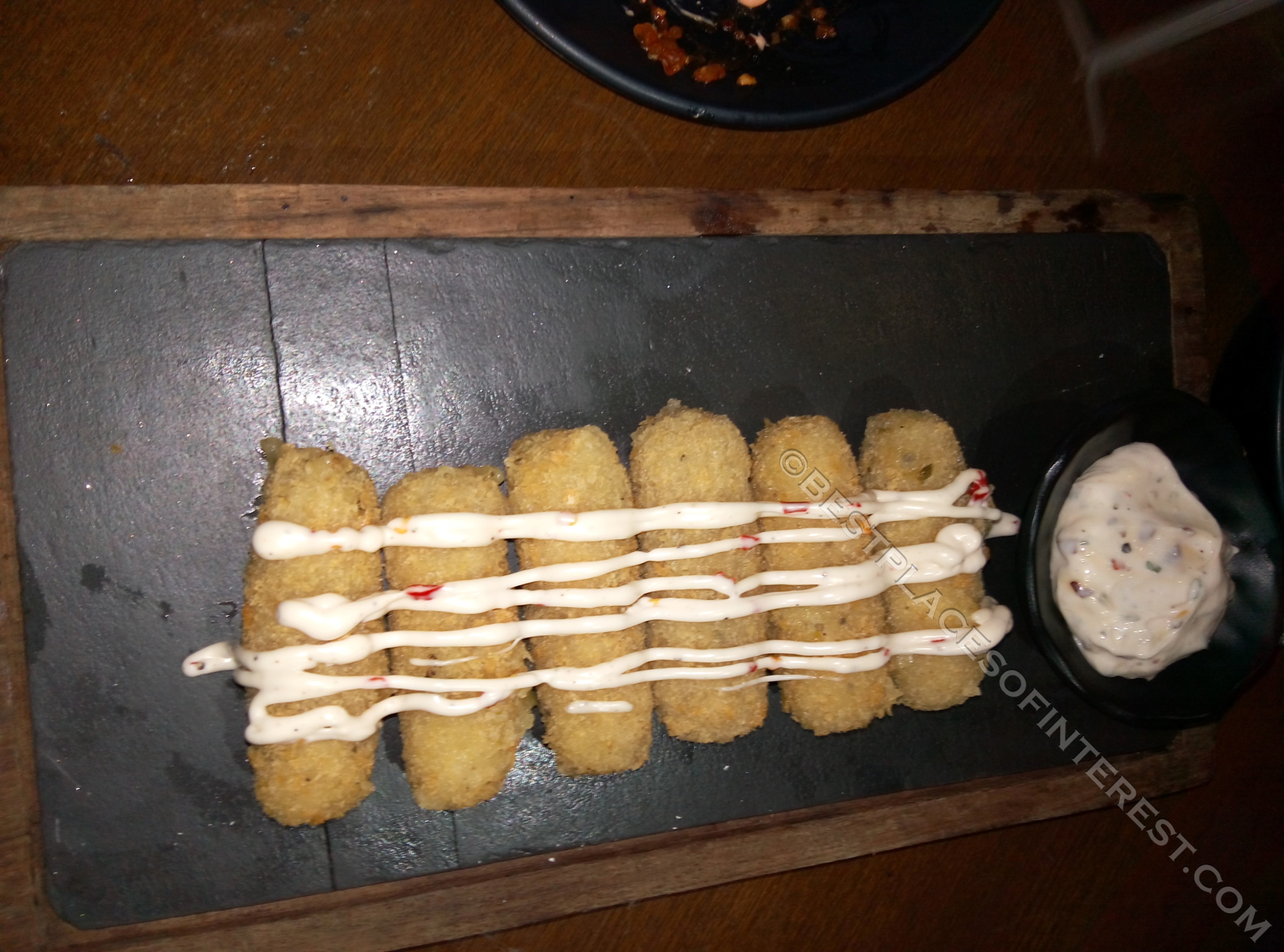 Spanish potato at Cafe Mojo