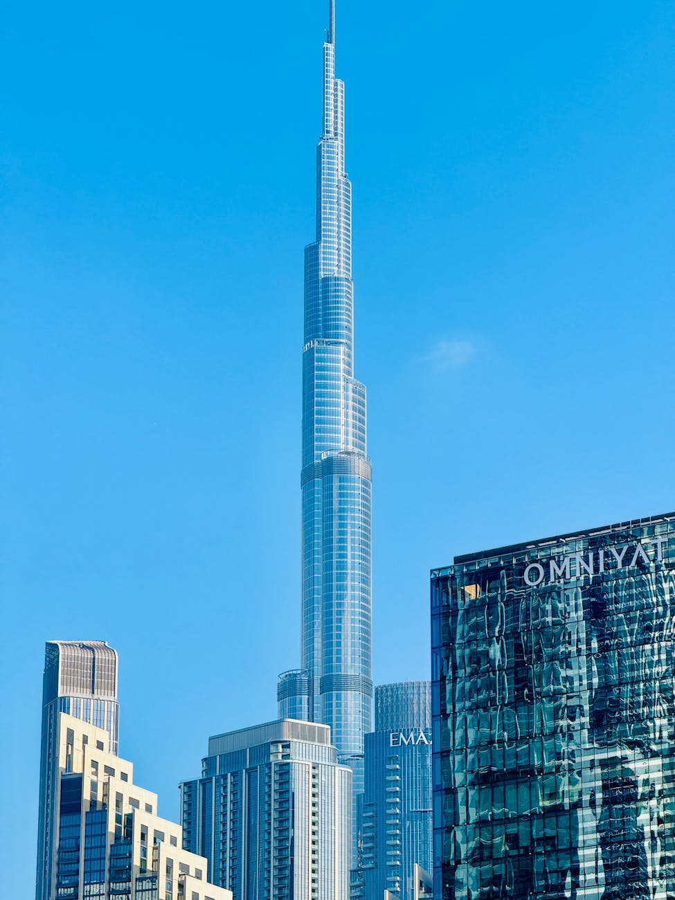 view of the burj khalifa, tourist attractions in Dubai