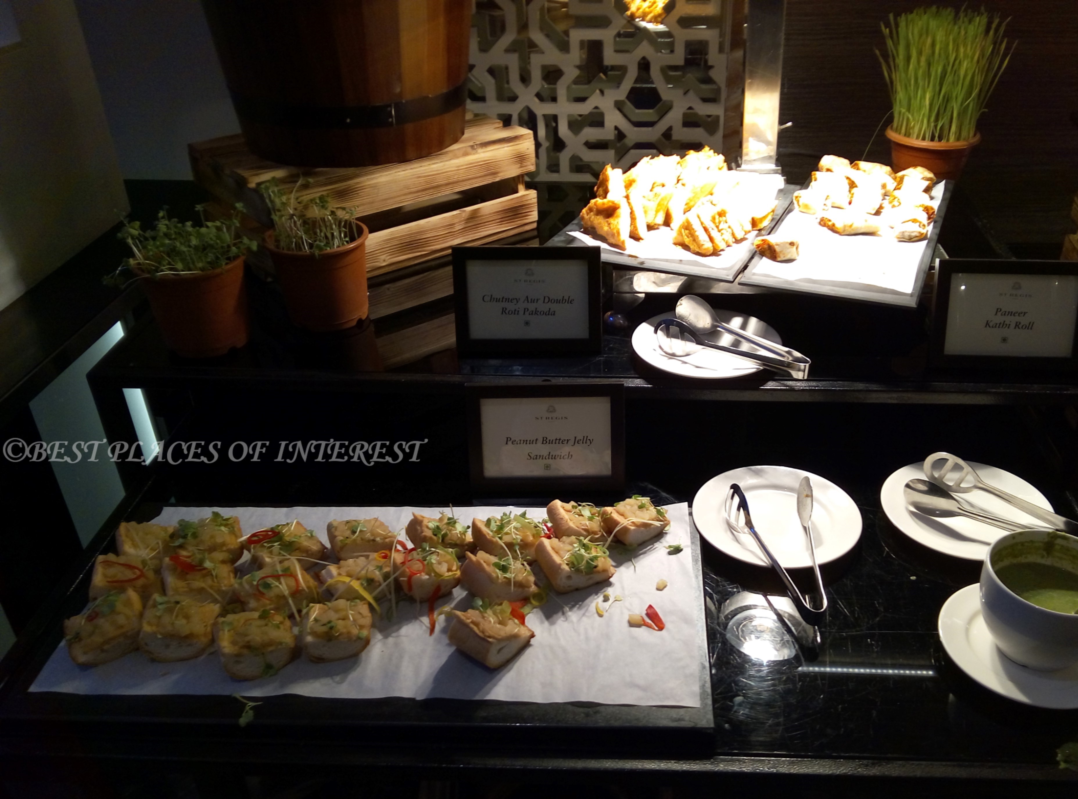 Lovely food at the launch of Sanjeev Kapoor App