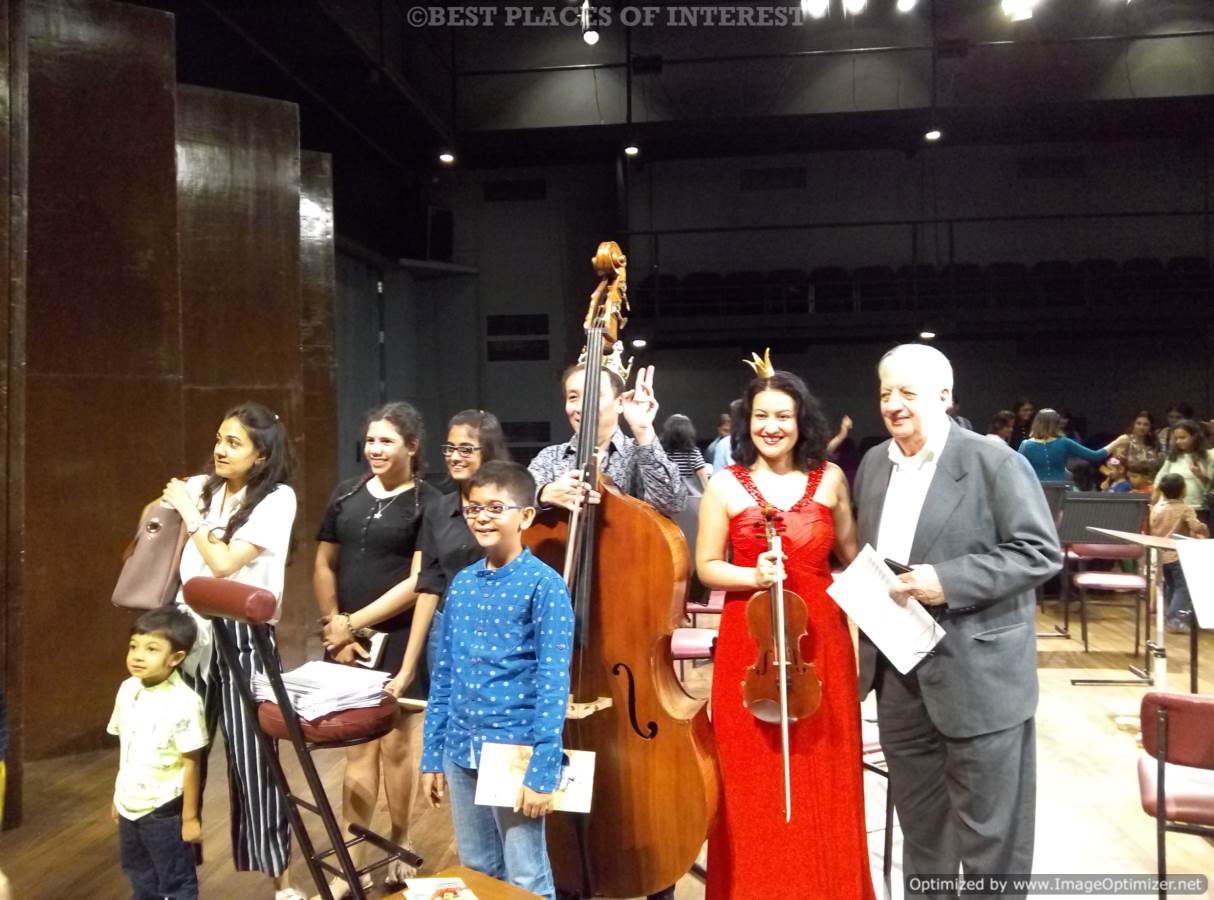 Princess Violin, the narrator and King Bass