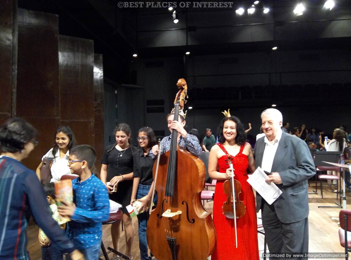 Princess Violin, the narrator and King Bass