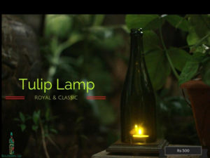Tulip Lamp, eco-friendly Diwali gifts