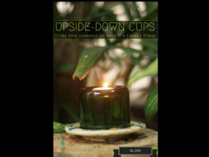 Upside down cups, eco-friendly gifts for Diwali