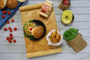 Hawaiian Veggie Burger, year end recipes