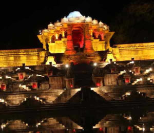 Night View at Modhera Dance Festival