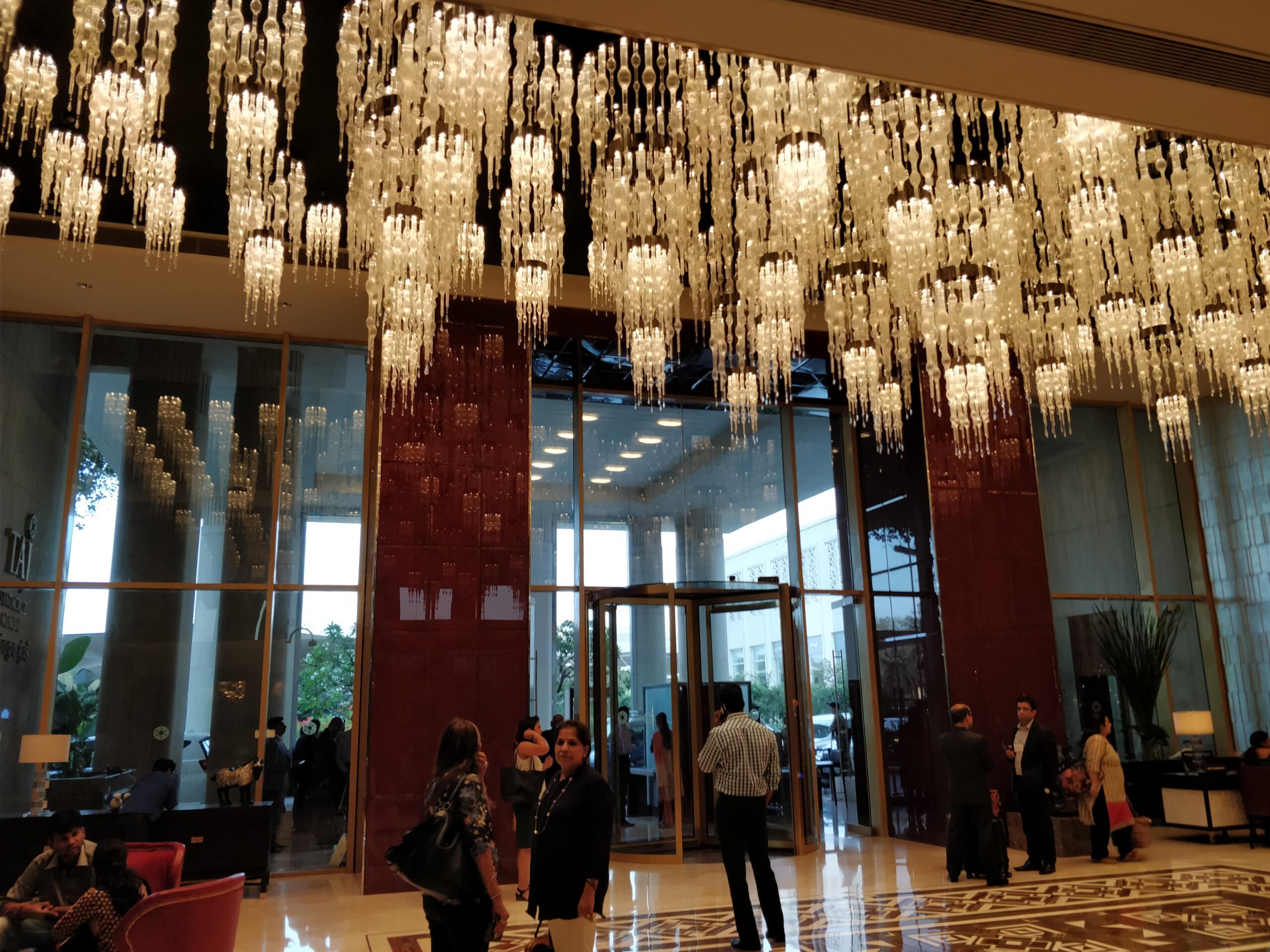 Splendid lobby inside Taj, Santacruz, Knowledge Factory
