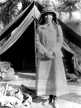 Gertrude Bell, a female explorer in Iraq