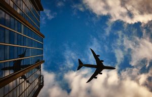 Travelling by airplane