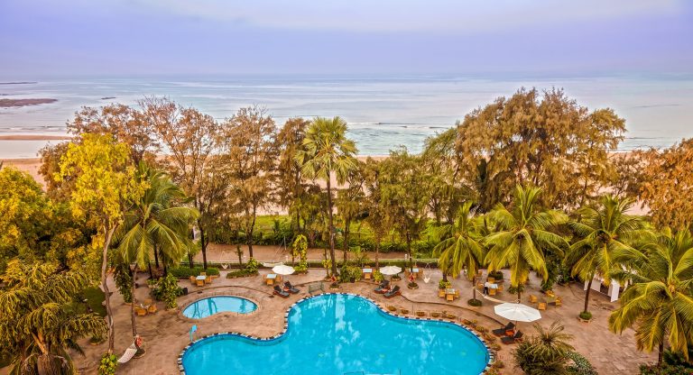 swimming pool at the resort