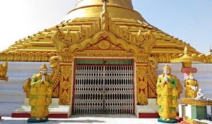 Japanese Temple Kushinagar, Buddhist travel