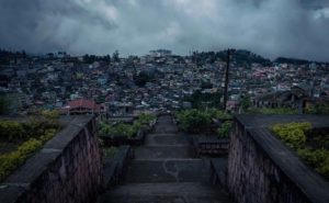 View of Kohima City, Northeast India- Namaste India