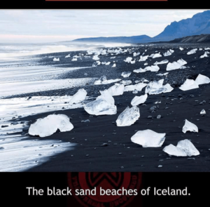 The black sand beaches of Iceland breathtaking places of the world