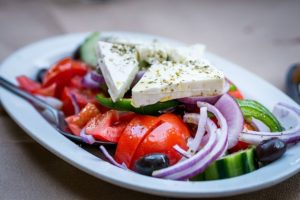 Salad, Onions, Greek, Food, Greek Salad, Tomatoes, Greek cuisine