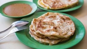 roti paratha, Singapore street food