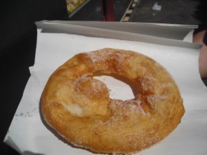 Bambalouni, street food in Tunisia